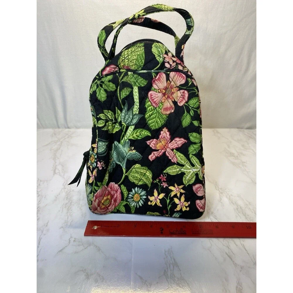 Vera Bradley BOTANICA Zip Up Lunch Bag 2007 VGC - Picture 1 of 3